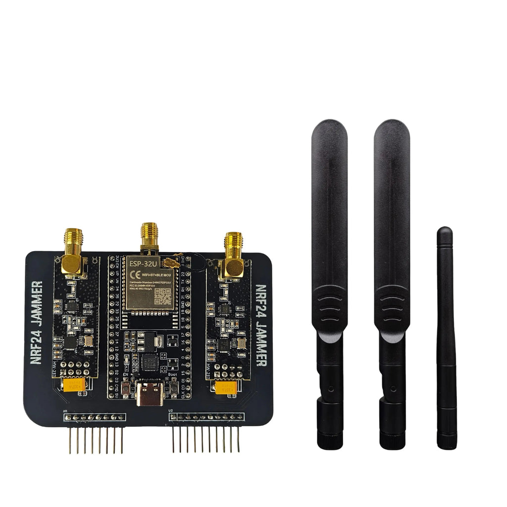 Bluetooth Blocker New ESP32 + NRF24L01 PA LNA 2.4GHz Module for Flipper Zero,Upgraded An ...