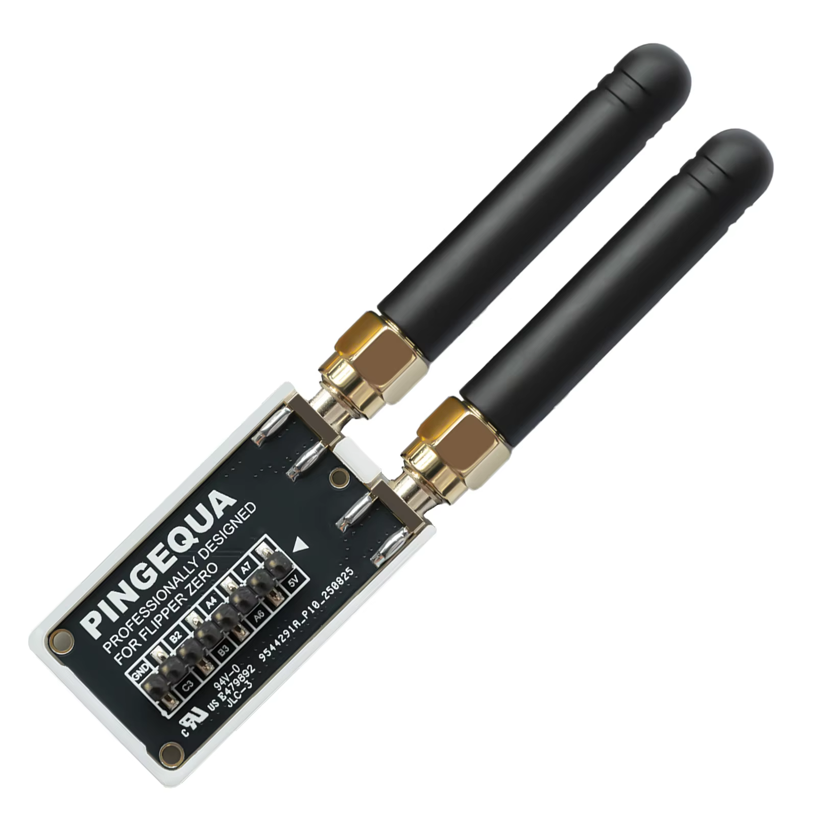 Flipper Zero NRF24 + CC1101 RF Devboard, PINGEQUA RF Lab App-Ready, 2.4GHz & 433MHz, High Performance, Auto-Switch 1 sold