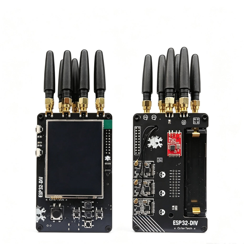 ESP32DIV V1 IoT Development Board NRF24 CC1101 High Gain Antenna, RF Learning