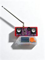 TEA5767 FM Stereo Radio Module for Flipper Zero Receiver Expansion Board with Dual Speakers & Telescopic Antenna Plug-and-Play A