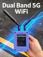 ESP32 Marauder V8 Ultimate Version 2.8 Inch Touch Display Dual Band WiFi Bluetooth GPS Support 2.4G & 5G Signal Wireless Tool
