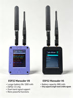 ESP32 Marauder V8 Ultimate Version 2.8 Inch Touch Display Dual Band WiFi Bluetooth GPS Support 2.4G & 5G Signal Wireless Tool