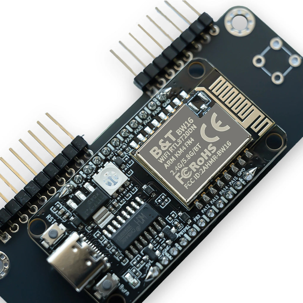 Flipper Zero Dual-Band 2.4G&5G WiFi Devboard, Preloaded Firmware, RTL8720DN (BW16) GPIO Module, Long-Range IoT Network Analysis