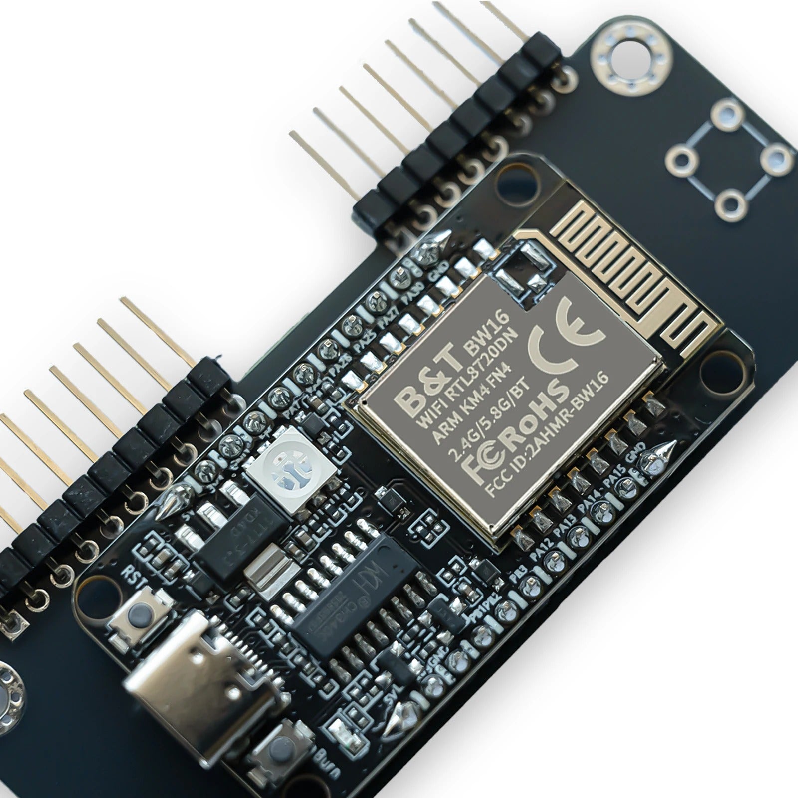 Flipper Zero Dual-Band 2.4G&5G WiFi Devboard, Preloaded Firmware, RTL8720DN (BW16) GPIO Module, Long-Range IoT Network Analysis