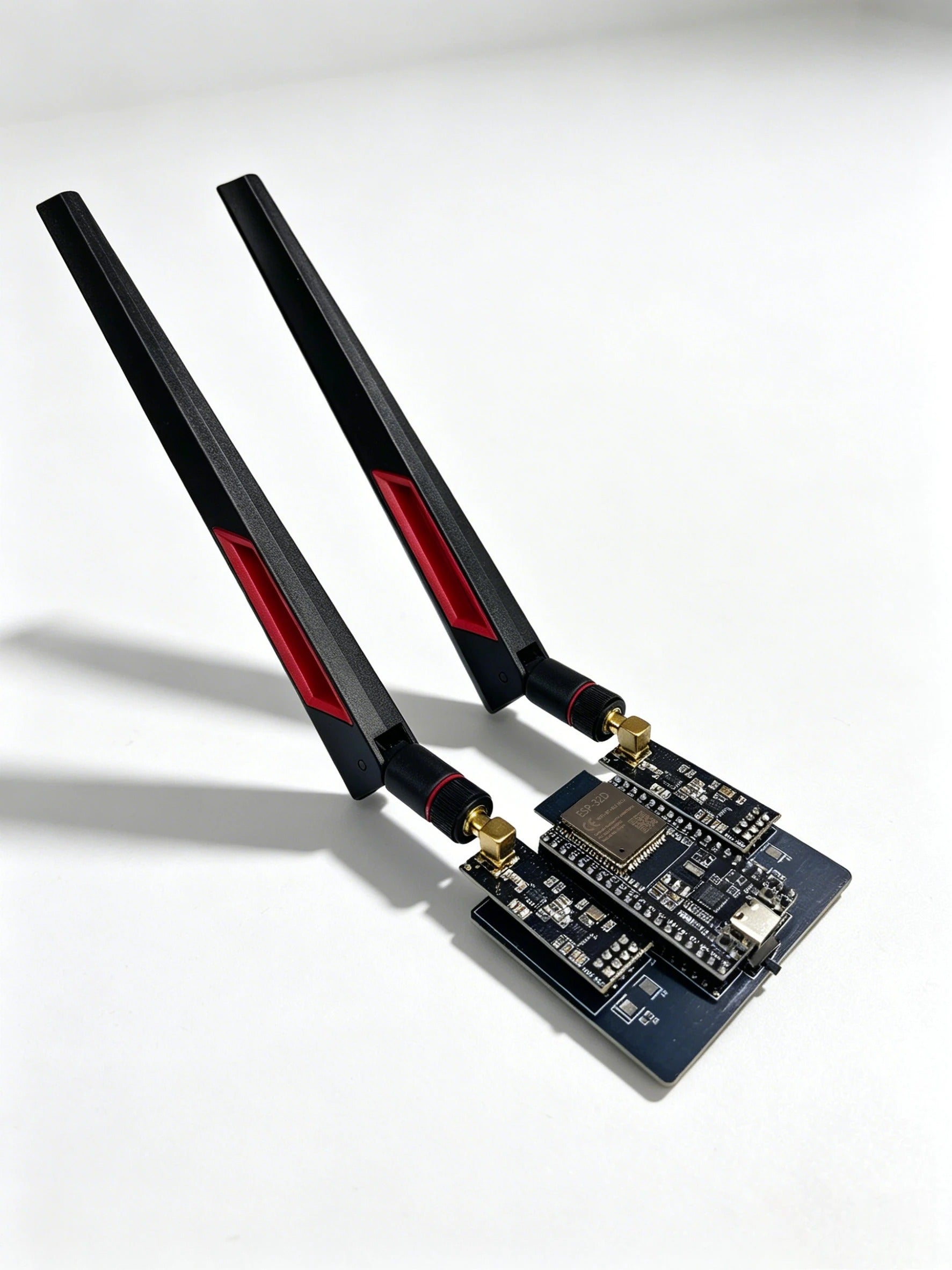 New ESP32 DevKitC + NRF24L01 PA LNA 2.4GHz Module Development Board Supports Wifi Bluetooth Blocker Signal And Upgraded Antenna