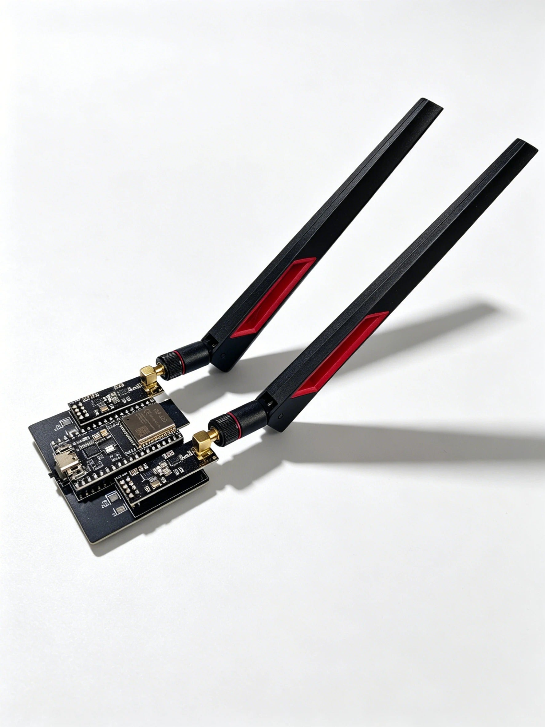 New ESP32 DevKitC + NRF24L01 PA LNA 2.4GHz Module Development Board Supports Wifi Bluetooth Blocker Signal And Upgraded Antenna