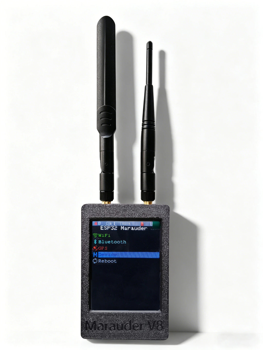 ESP32 Marauder V8 ESP32-C5 Device 2.8 Inch Touch Display Dual Band WiFi Bluetooth GPS Support 2.4G & 5G Signal Wireless Tool