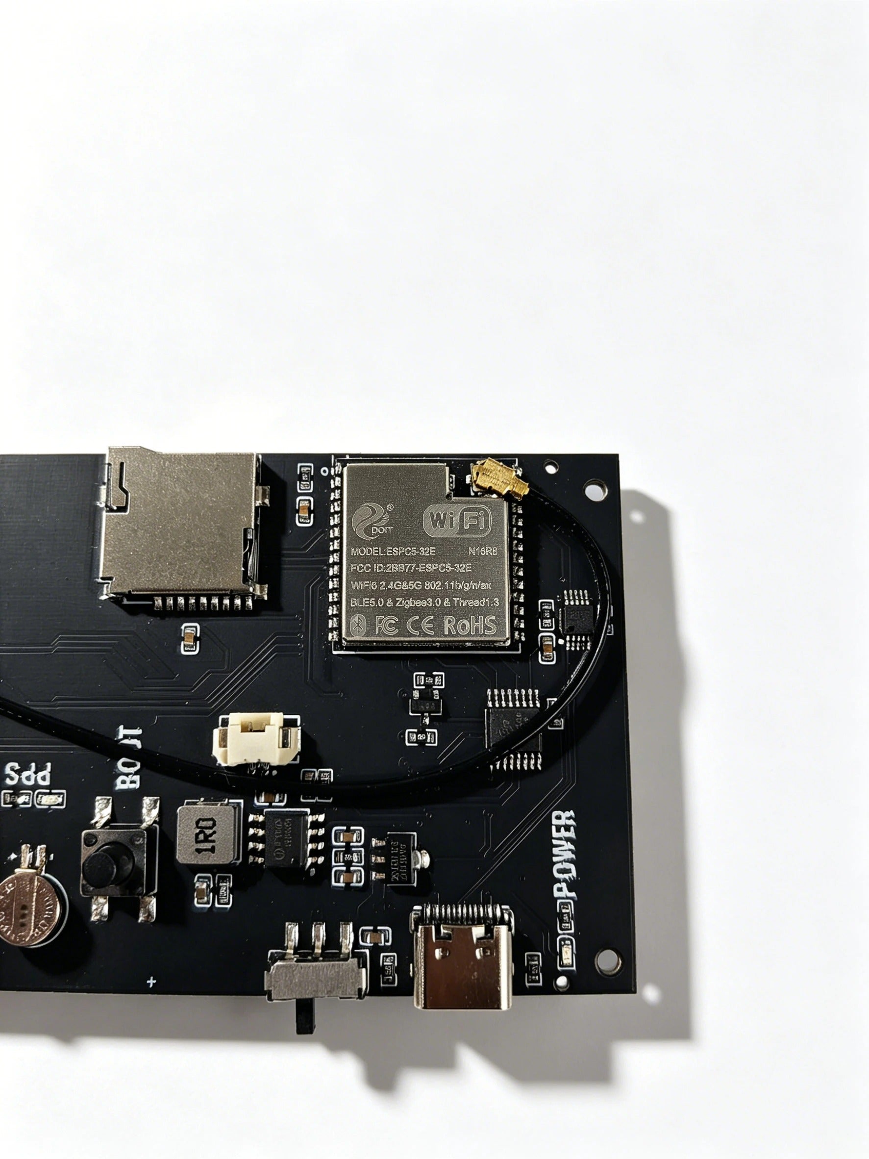 ESP32 Marauder V8 ESP32-C5 Device 2.8 Inch Touch Display Dual Band WiFi Bluetooth GPS Support 2.4G & 5G Signal Wireless Tool