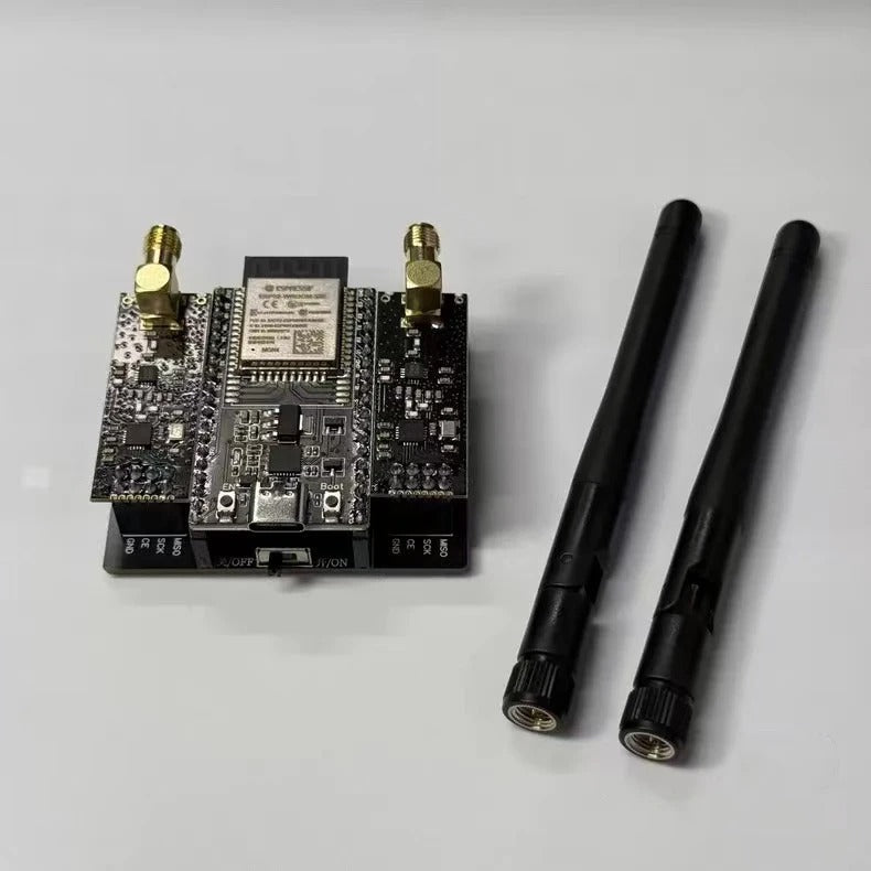 Bluetooth Blocker New ESP32 DevKitC + NRF24L01 PA LNA 2.4GHz Module Development Board Su ...