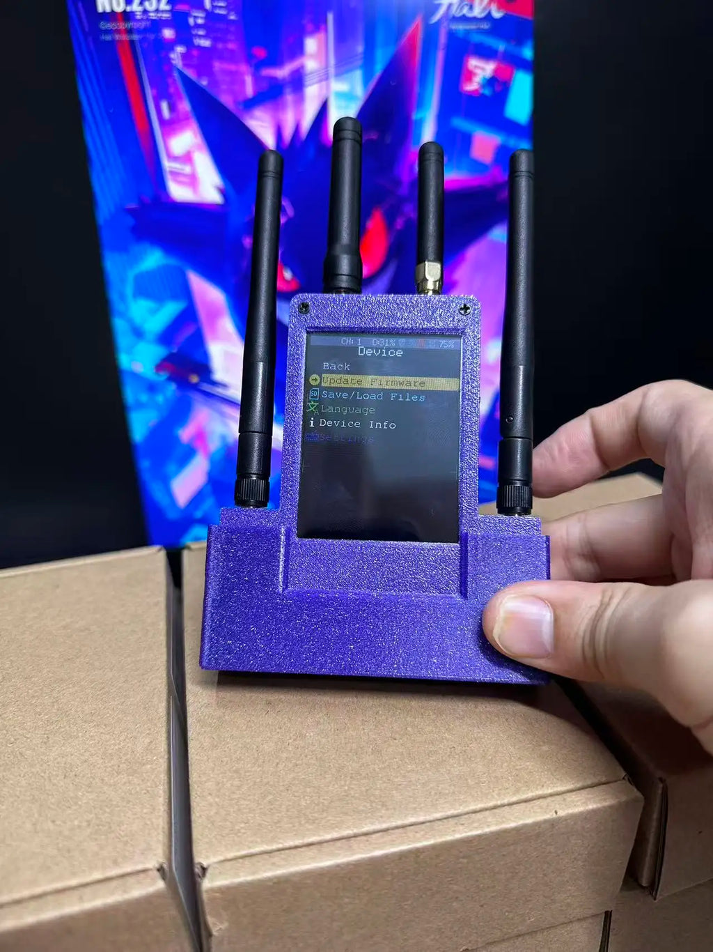 With usage instructions (firmware) for the 4-in-1 expansion board for Flipper ZeroESP32 Marauder for Flipper Zero - Educational
