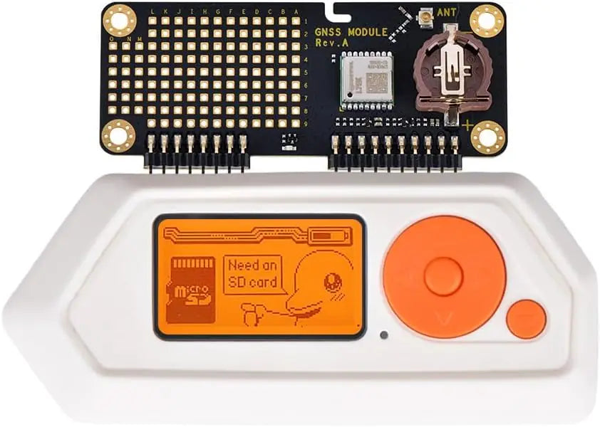 GNSS Module Receiver for Flipper Zero,Supports GPS, BeiDou (BDS), GLONASS and QZSS Systems, with Active GNSS Antenna