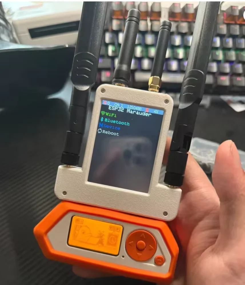 With usage instructions (firmware) for the 4-in-1 expansion board for Flipper ZeroESP32 Marauder for Flipper Zero - Educational